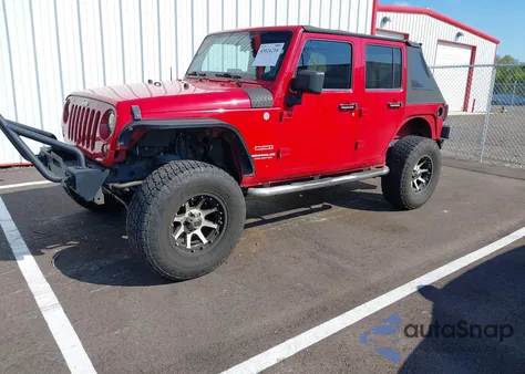 2010 Jeep Wrangler Unlimited Sport из США, поврежденный, VIN 1J4BA3H12AL106576